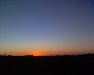 02-02-07--Gower Gc Sunset
