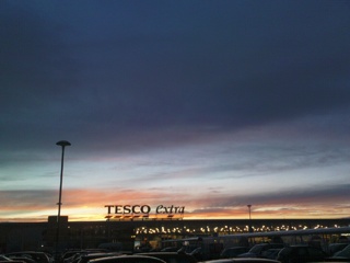 2008-01-09--Tescos Sunset