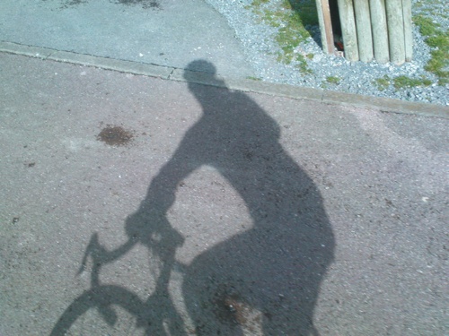 2009-03-01--Cycling With My Shadow