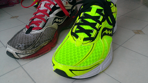 New shoes old shoes New shoes old shoes