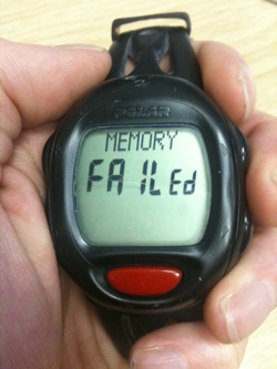 Memory failed