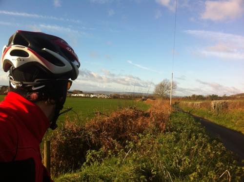 Riding out to Camarthen Bay