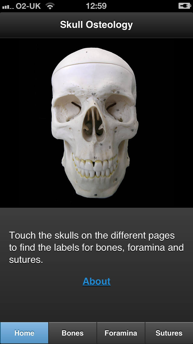 Skull app iPhone screenshot